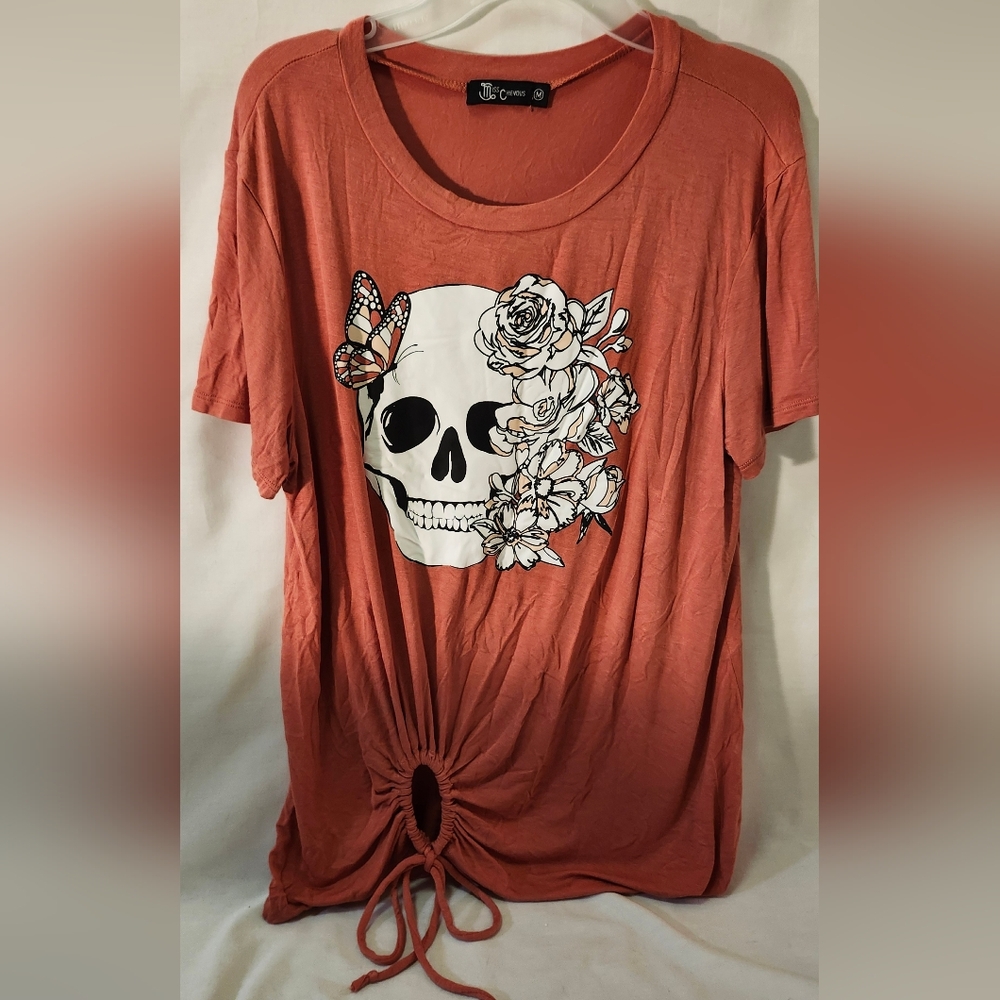 Womens Long Short Sleeve Top